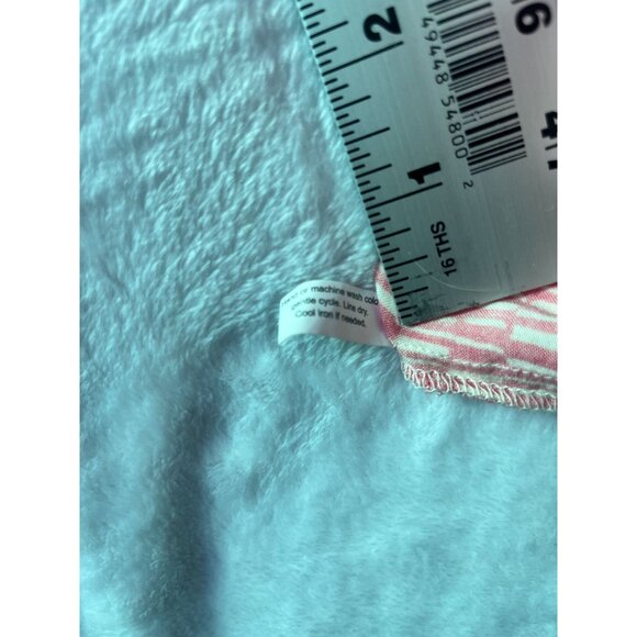 Rockflowerpaper Womens Red White Print Button-Up Tunic Top Small Lightweight - Picture 9 of 10